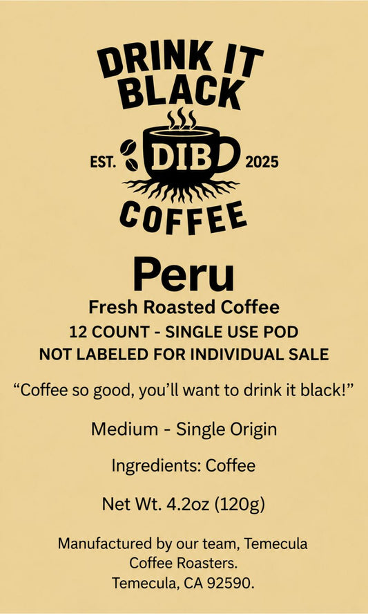 Peru 12-Count Single Use Pods