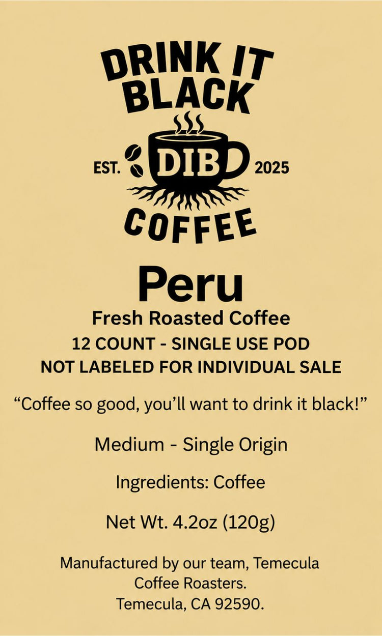 Peru 12-Count Single Use Pods