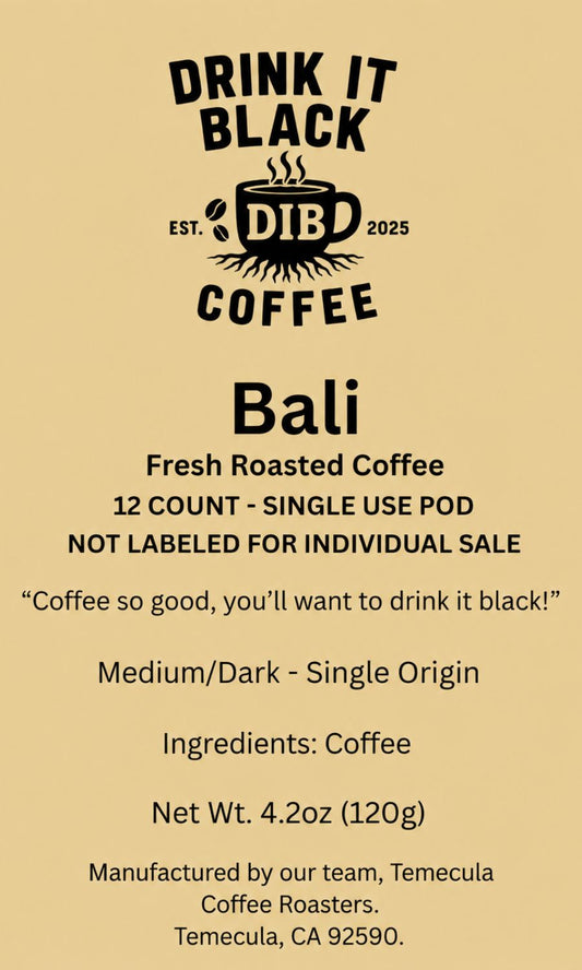 Bali 12-Count Single Use Pod