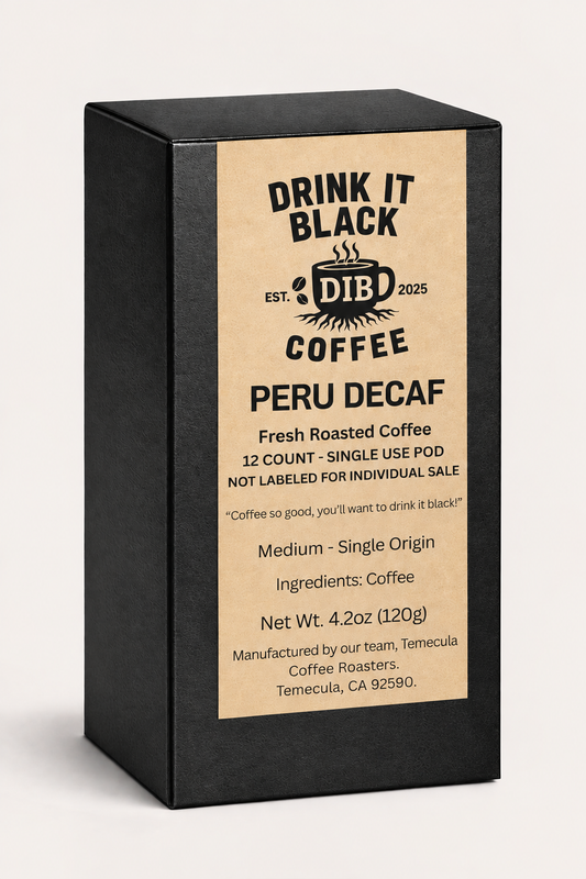 Peru Decaf 12-Count Single Use Pod